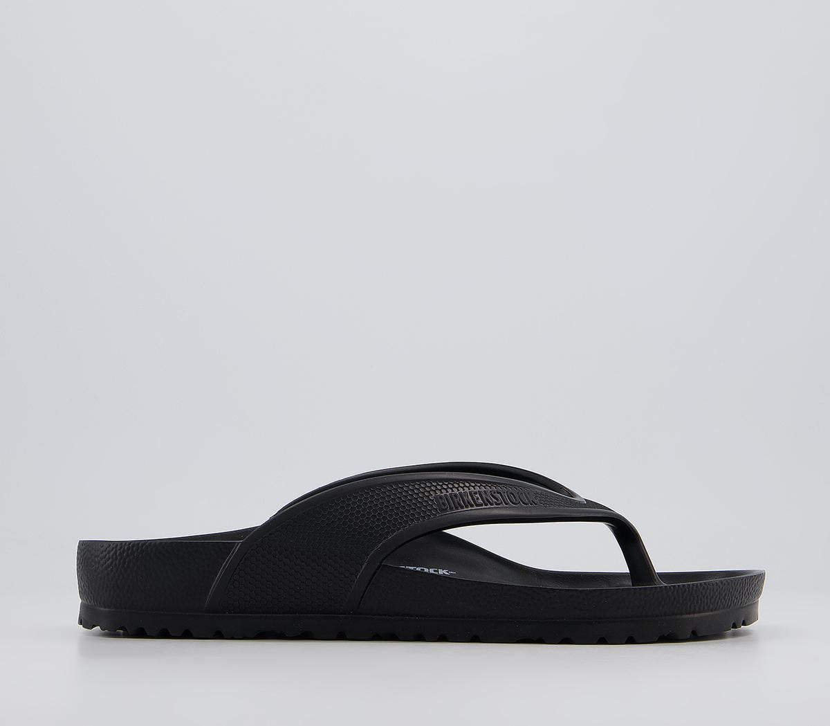 Mens BIRKENSTOCK Honolulu Toe Thong Sandals M Black