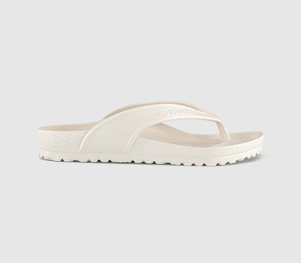 Womens BIRKENSTOCK Honolulu Toe Thong Sandals Eggshell Eva