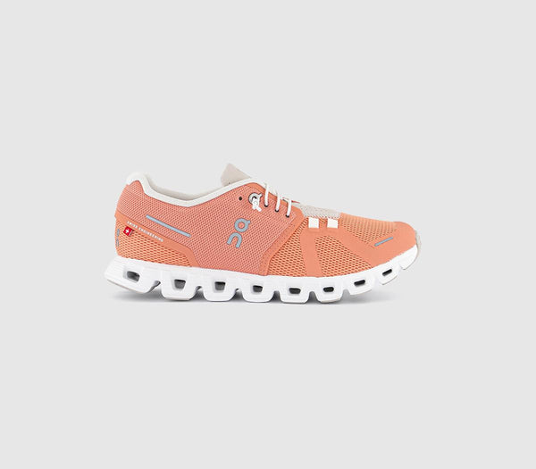 On Running Cloud 5 Flamingo Pearl F Uk Size 6