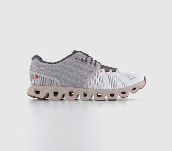 Odd Sizes - On Running Cloud 5 Pearl Frost F - UK Sizes Right 4/Left 5