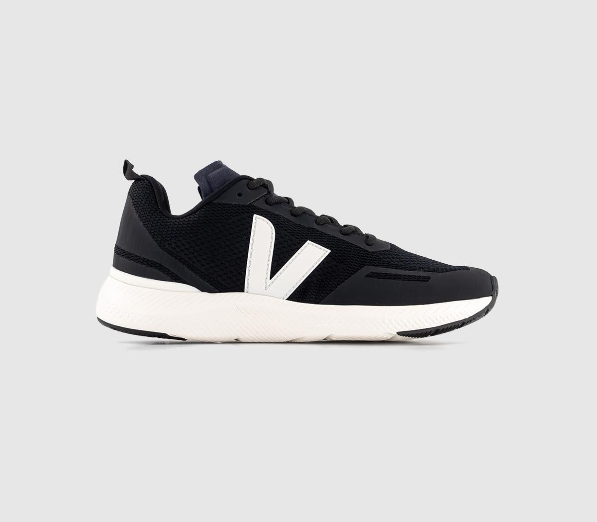 Odd Sizes - Veja Impala Black Cream Vegan F - UK Sizes Right 5/Left 6