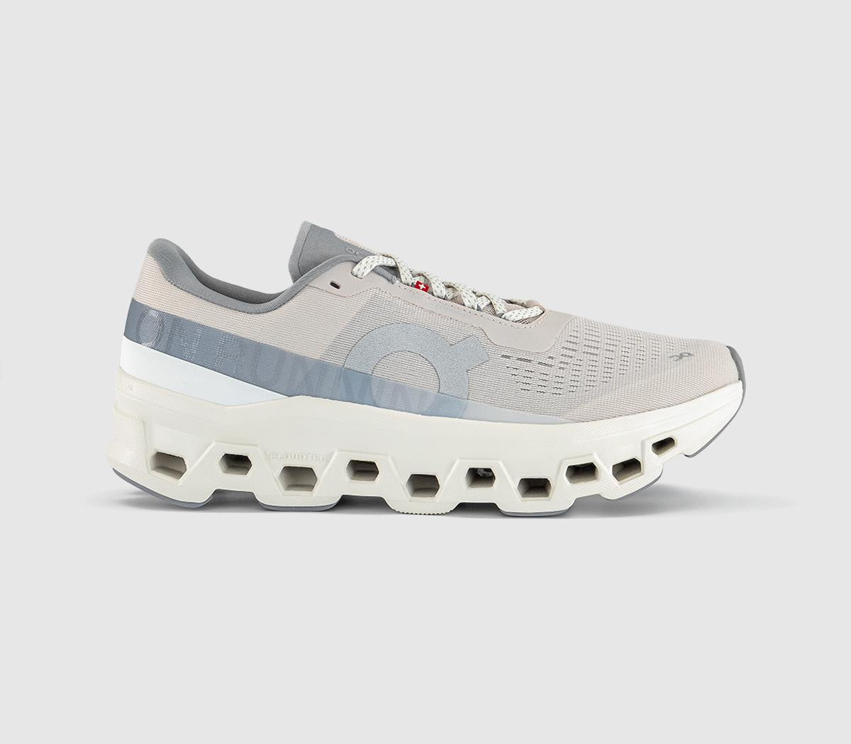 On Cloudmonster Trainers Pearl Ivory