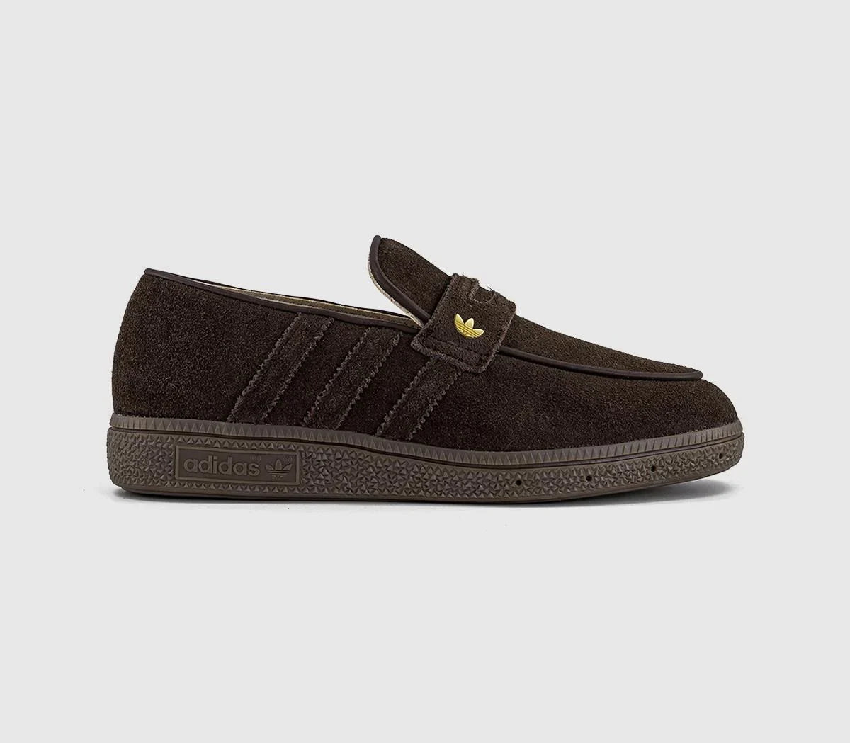 Womens adidas Handball Spezial Loafers Aurora Coffee Aurora Coffee Gum UK Size 5
