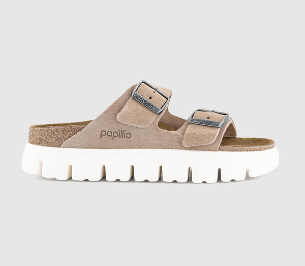 Womens Birkenstock Arizona Chucky Warm Sand Uk Size 5.5