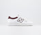 Odd Sizes -  New Balance BB480 White Burgundy  - UK Sizes Right 4/Left 5