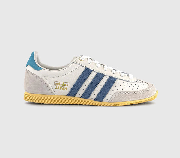 adidas Japan Trainers White Blue Offwhite UK Size 4