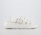 Odd Sizes - UGG Sport Yeah Sliders Bright White - UK Sizes Right 13youth/Left 12 youth