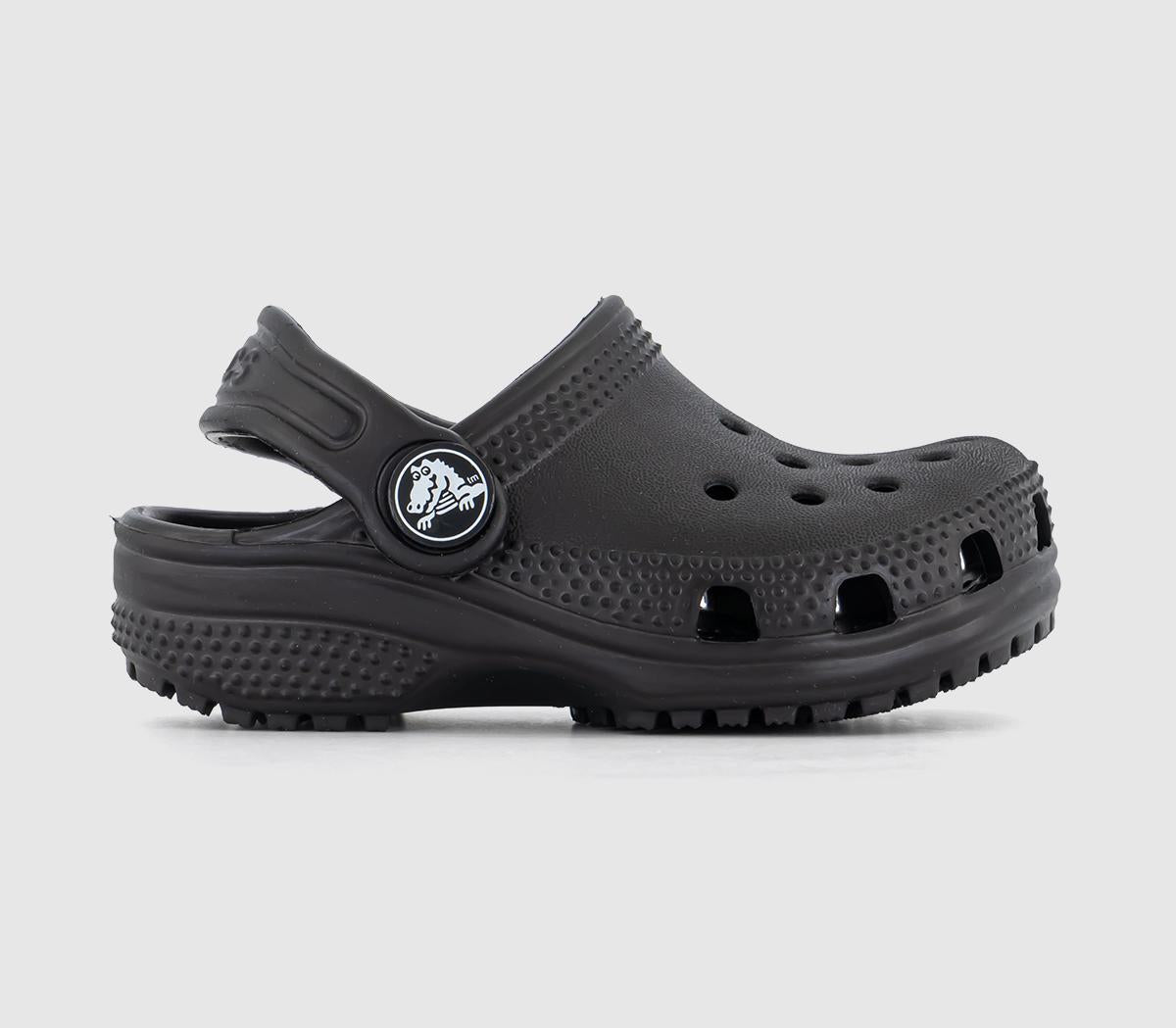 Kids Crocs Classic Clogs T Black