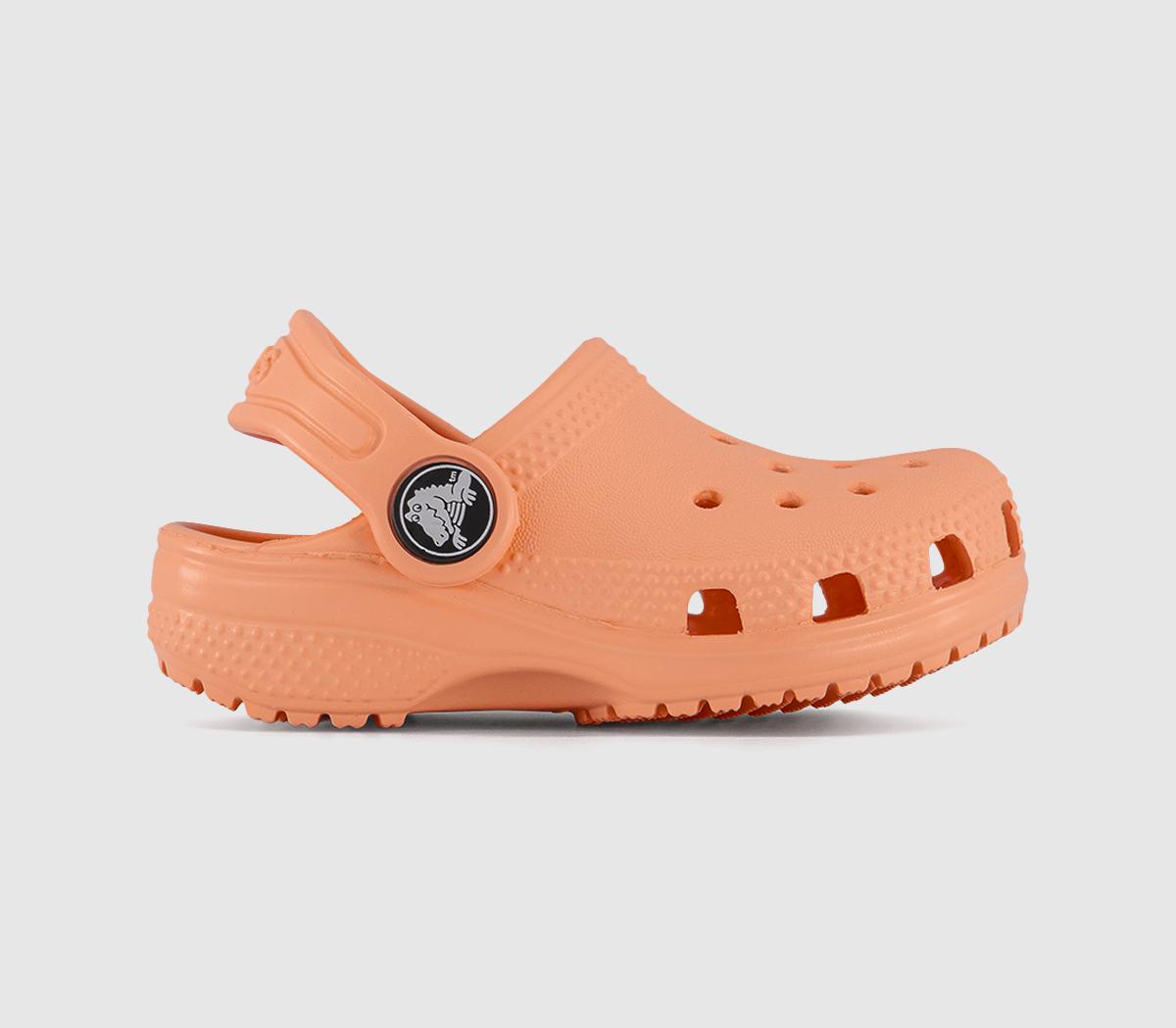 Kids Crocs Classic Clogs Toddler Electric Sunstone
