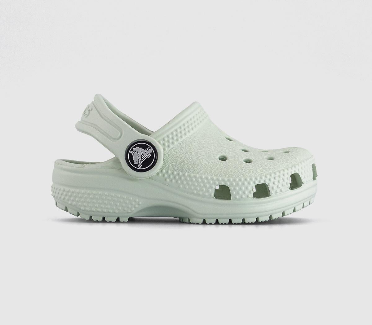 Kids Crocs Classic Toddler Clogs Mint Tint