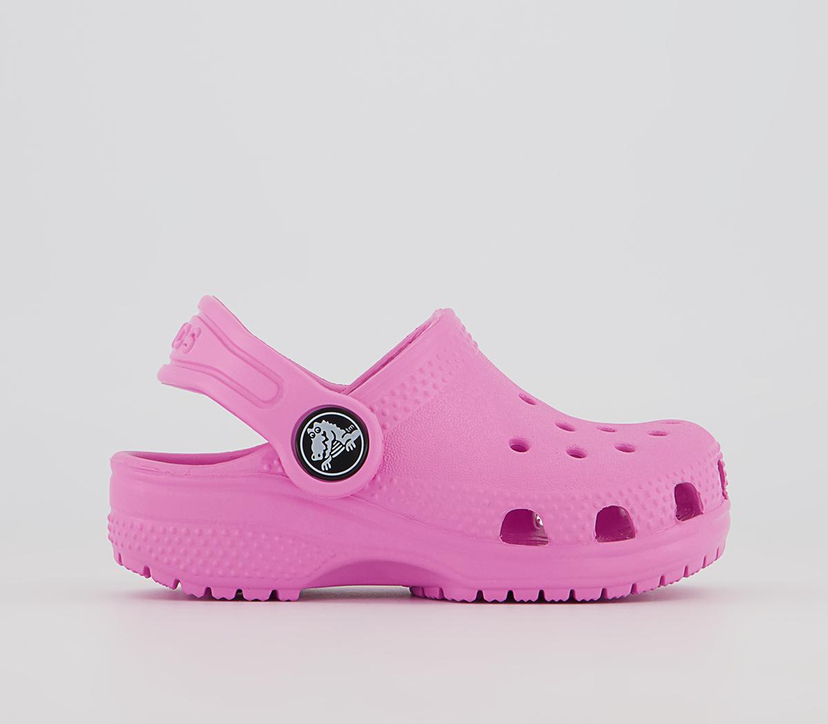 Kids Crocs Classic Clog T Taffy Pink