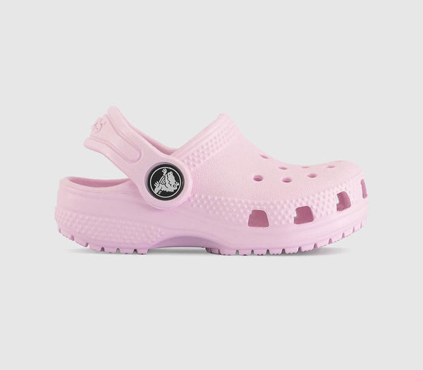 Kids Crocs Classic Toddler Clogs Pink Milk