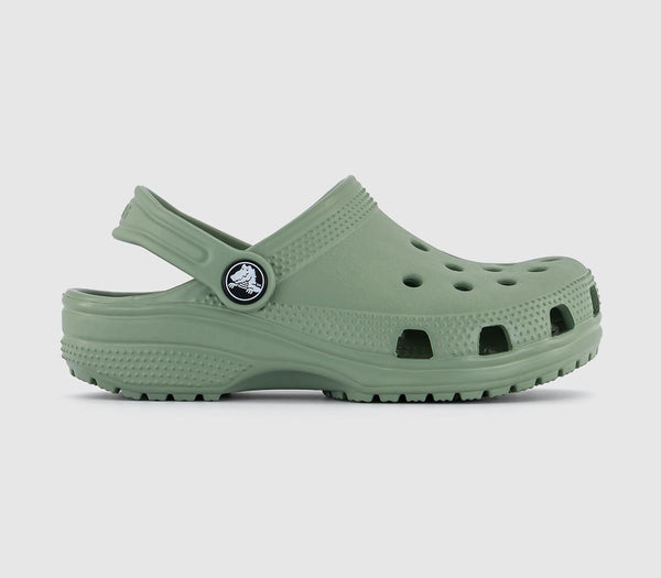 Kids Crocs Classic Clogs K Moss