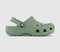 Kids Crocs Classic Clogs K Moss