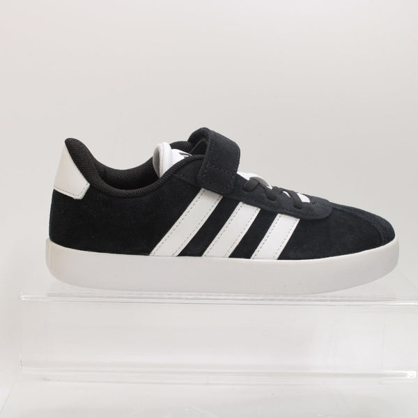 Kids adidas VL Court 30 Trainers Black UK Size 1.5 youth