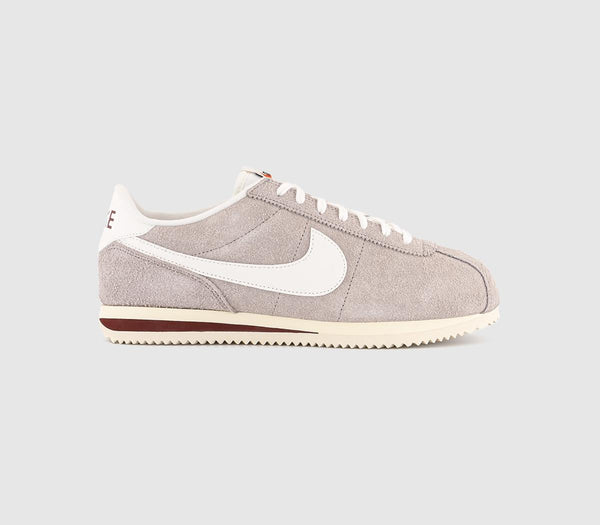  Nike Cortez Trainers College Grey Sail Dark Team Red Uk Size 5