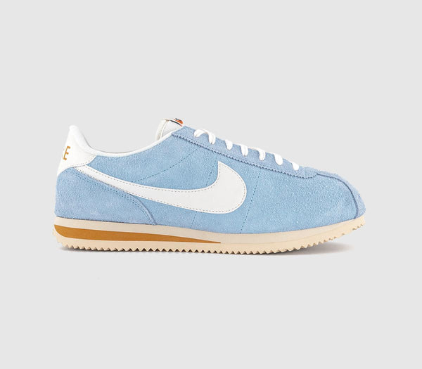  Nike Cortez Trainers Psychic Blue Sail Monarch Muslin Uk Size 5