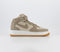 Odd sizes - Nike Air Force 1 Mid 07 Limestone Rattan Summit White Gum Yellow Uk Sizes Right 9/Left 10