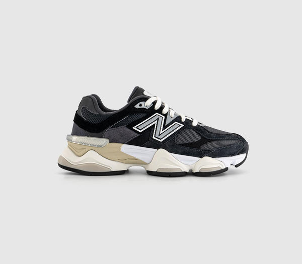 New Balance 9060 Trainers Black Grey White