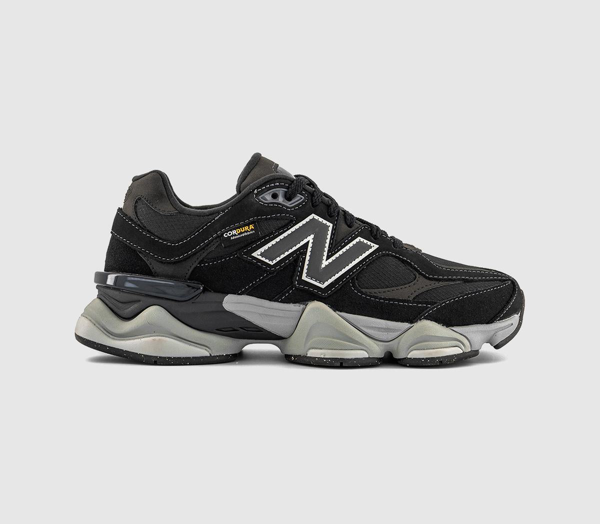 New Balance 9060 Trainers Black Grey Black