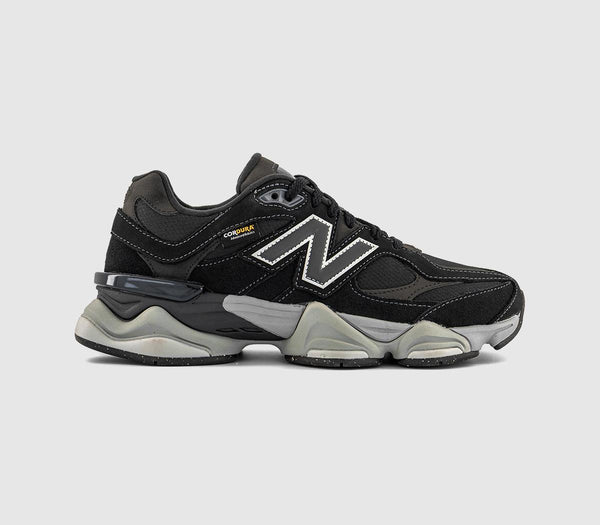 New Balance 9060 Trainers Black Grey Black