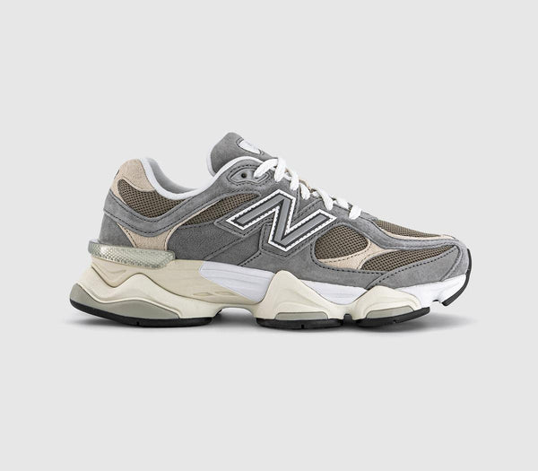  New Balance 9060 Trainers Slate Grey Offwhite Uk Size 7.5