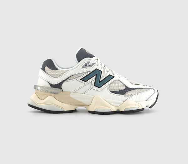 New Balance 9060 Trainers Sea Salt Grey Navy