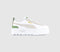 Odd Sizes - Puma Mayze Wedge White Dusty Green - UK Sizes Right 5/Left 6