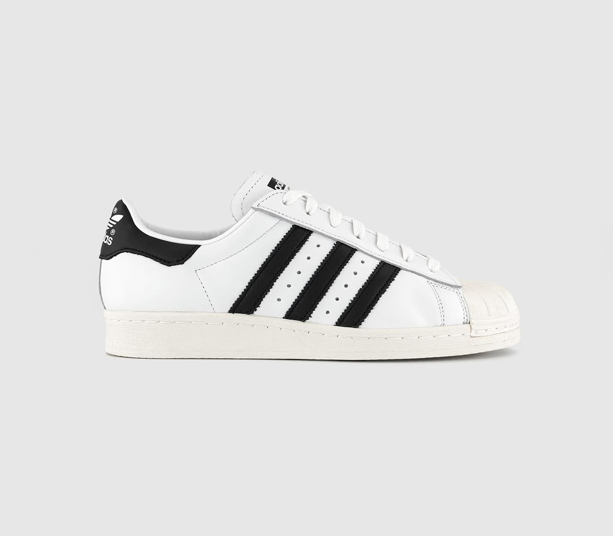  adidas Superstar 82 Trainers White Core Black Off White Uk Size 8.5