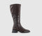Womens Vagabond Shoemakers Blanca Tall Boots Chocolate Leather - OFFCUTS SHOES by OFFICE