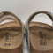Womens BIRKENSTOCK Arizona Two Strap Sandals Taupe Rivet UK Size 4.5 EU37