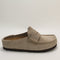 Womens BIRKENSTOCK Naples Wrapped EXQUISITE Clogs Suede Taupe UK Size 2.5 EU35
