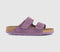 Womens BIRKENSTOCK Arizona Two Strap Sandals Mauve UK Size 5 EU38