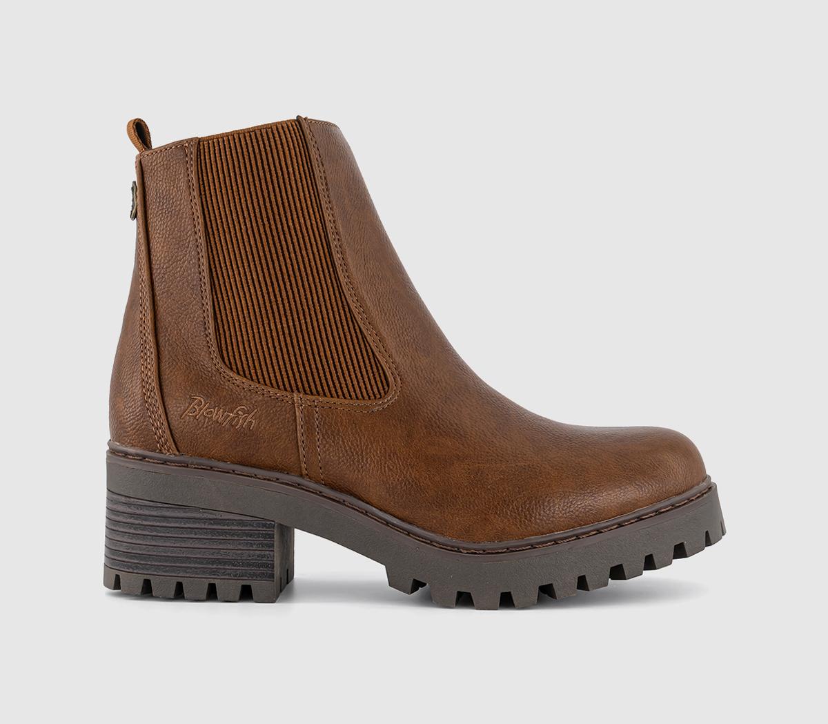 Womens Blowfish Malibu Leven Chelsea Boots Whisky