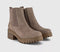 Womens Blowfish Malibu Leven Chelsea Boots Taupe