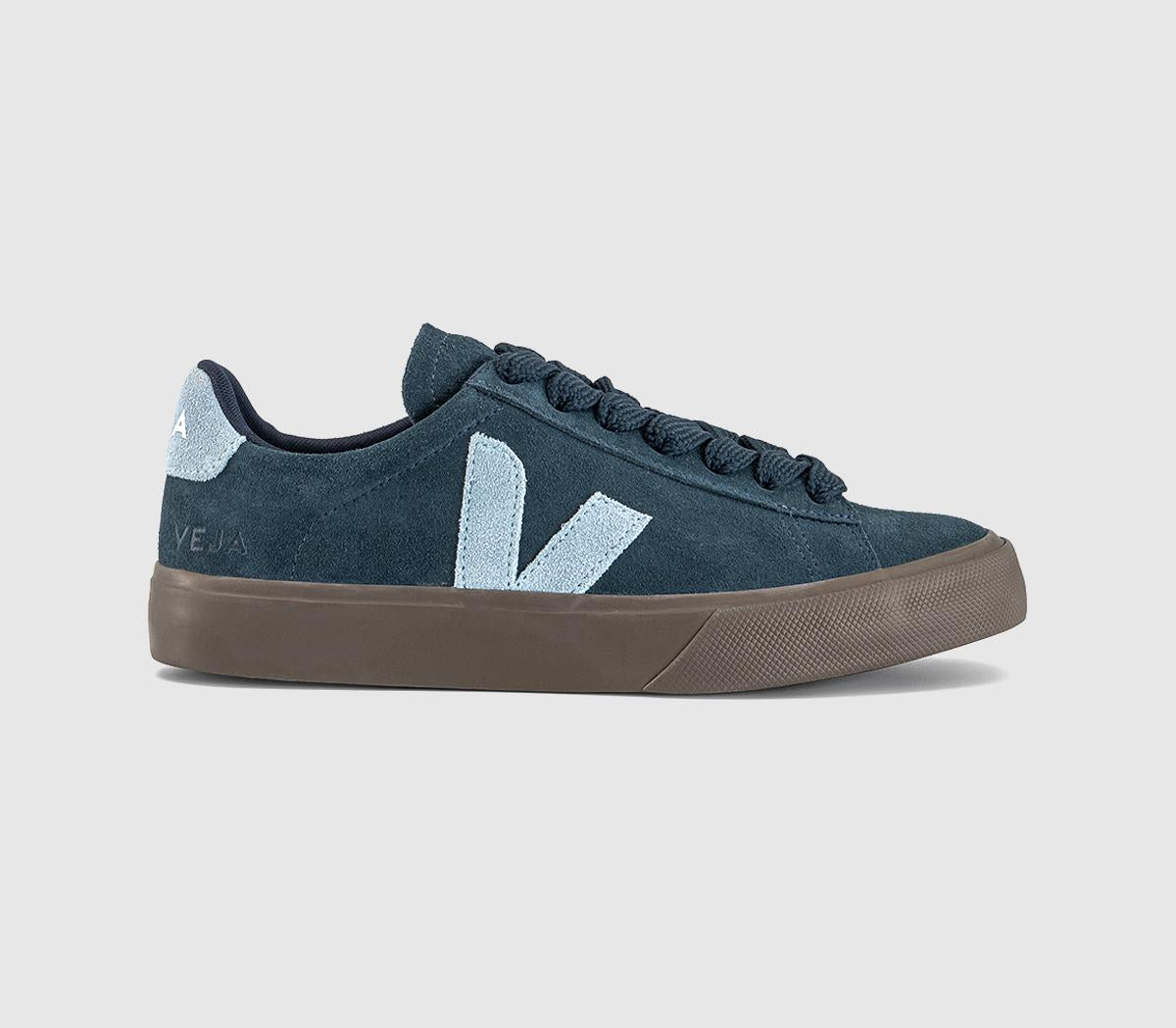 VEJA Campo Trainers Nautico Steel Eagle F UK Size 4