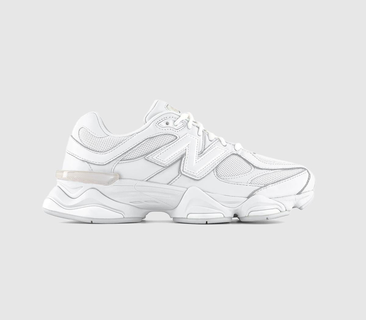 New Balance 9060 Trainers White White White UK Size 6