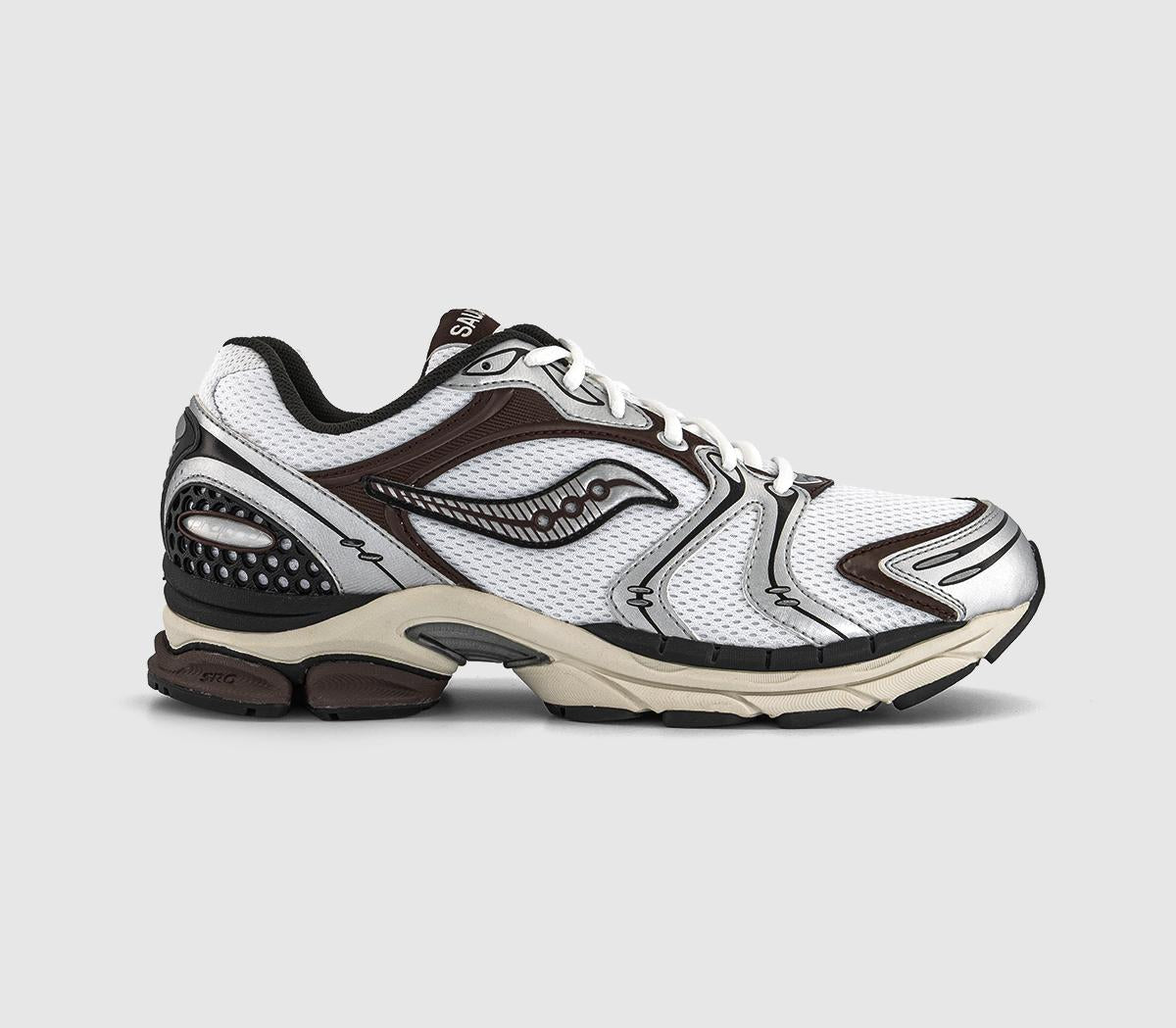 Saucony Progrid Triumph 4 Trainers Silver Chrome