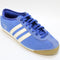 adidas Italia 70s Trainers Team Royal Blue Cream White Silver Metallic UK Size 6
