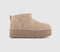 Womens UGG Classic Ultra Mini Platform Sand Suede Uk Size 6