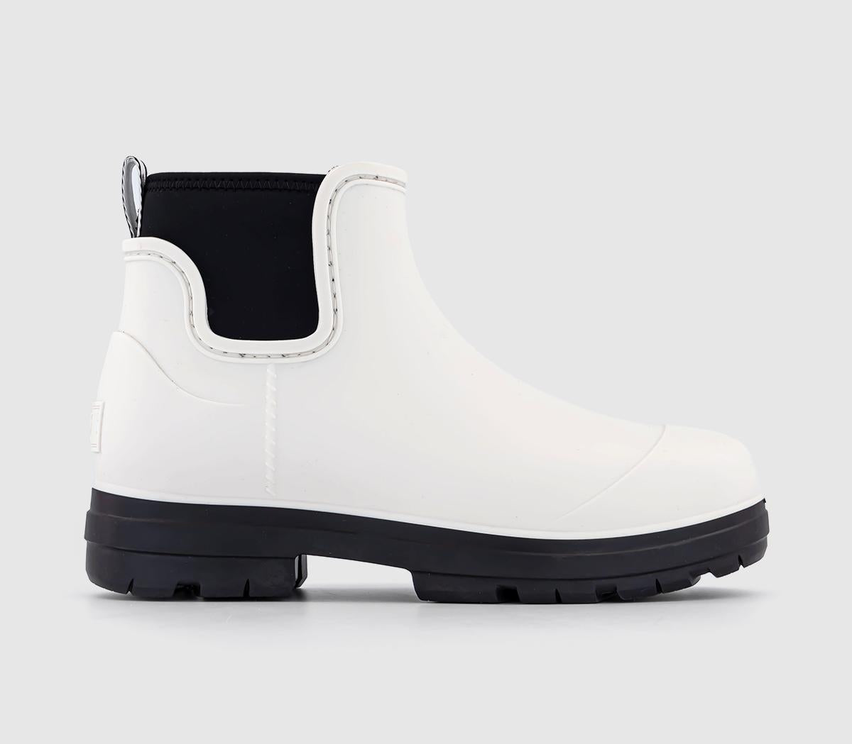 Womens UGG Droplet Rain Boots White