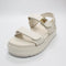 Womens Steve Madden Big Mona Sandals Off White UK Size 6
