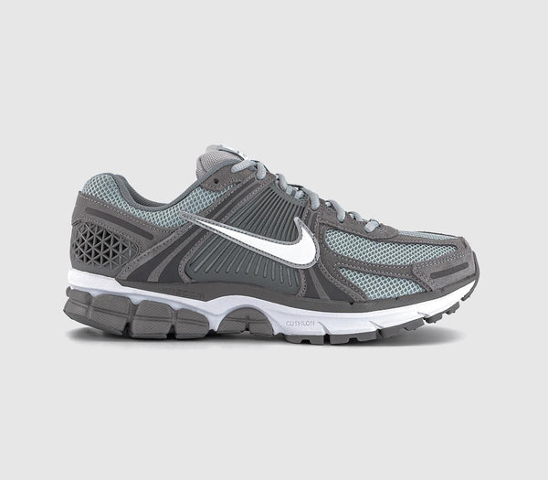  Nike Zoom Vomero 5 Trainers Cool Grey White Wolf Grey Uk Size 5