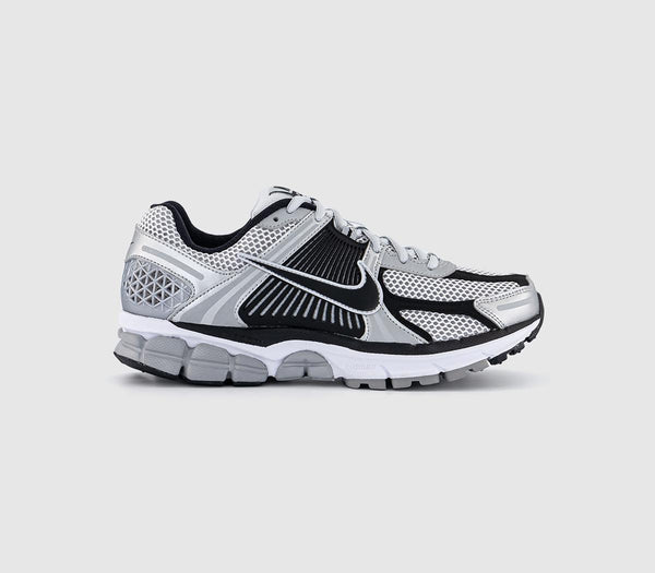 Nike Zoom Vomero 5 Trainers Metallic Silver Black Pure Platinum