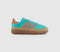 adidas Gazelle Bold W Trainers Mint Rush Impact Orange Mint Rush