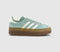  adidas Gazelle Bold W Trainers Ash Green Offwhite Gum Uk Size 7