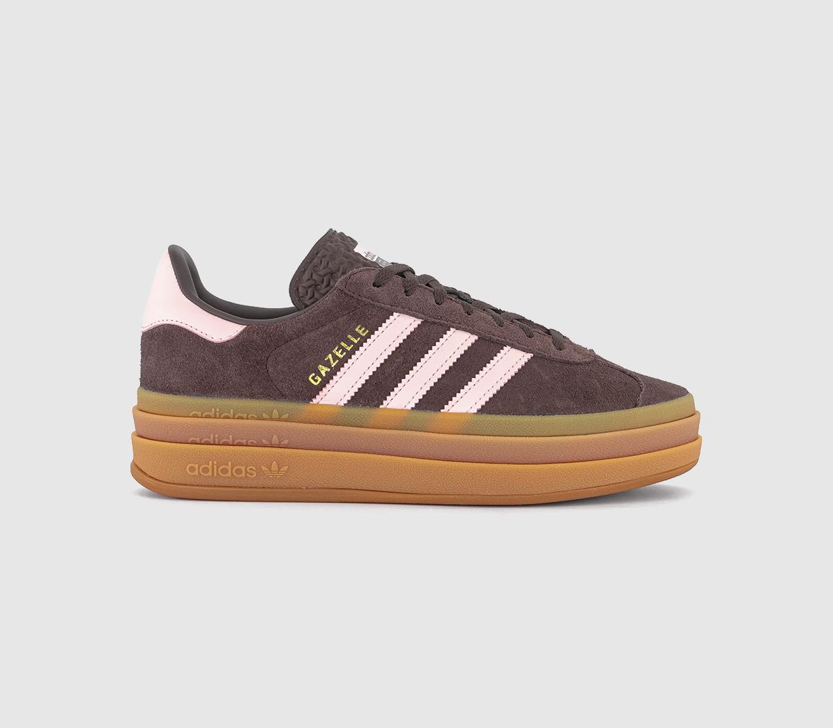 adidas Gazelle Bold W Trainers Icey Pink Auburn Gold Metallic