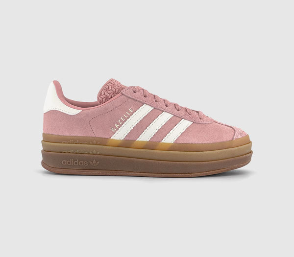  adidas Gazelle Bold W Trainers Wonder Mauve Offwhite Gum Uk Size 6.5