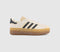 Odd Sizes -  adidas Gazelle Bold W Trainers Cream White Black Sand Strata - UK Sizes Right 5/Left 4