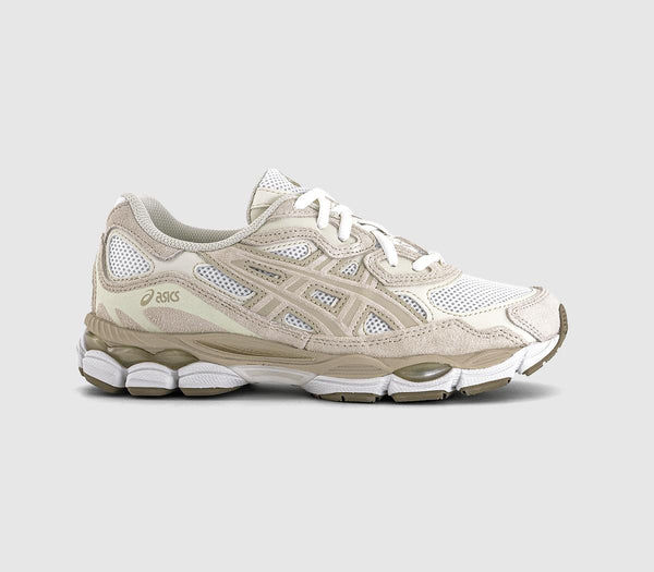 ASICS Gel NYC Trainers White Feather Grey UK Size 5